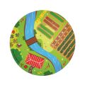 Bigjigs Rail Drevená vláčikodráha s vidieckou cestou 80 dielov