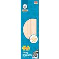 Bigjigs Rail Dlhé rovné koľajnice 21 cm 4 ks