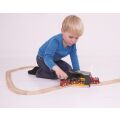 Bigjigs Rail Tunel s výhybkou jaskyne lebka