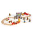 Bigjigs Rail Drevená vláčikodráha Stredovek