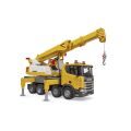 Bruder Nákladné auto Scania so žeriavom Liebherr