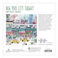 Galison Puzzle V newyorskom metre 500 dielikov