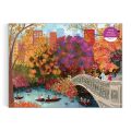 Galison Puzzle Jeseň na moste Bow Bridge Joy Laforme 1000 dielikov