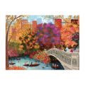Galison Puzzle Jeseň na moste Bow Bridge Joy Laforme 1000 dielikov