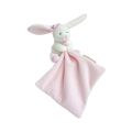 Doudou Darčeková sada ružová - králiček s muchláčikom 10 cm