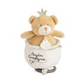 Doudou Darčeková sada - Plyšový medvedík hrajúci melódiu 14 cm - poškodený obal