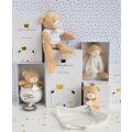 Doudou Darčeková sada - Plyšový medvedík hrajúci melódiu 14 cm - poškodený obal