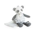 Doudou Darčeková - plyšová panda s dečkou 28 cm