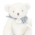 Doudou Plyšový medvedík biely 25 cm