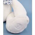 Doudou Plyšový medvedík biely 25 cm