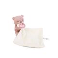 Doudou Môj malý medvedík 10 cm ružový