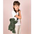 Doudou Plyšová taška cez rameno Medvedík khaki 30 cm