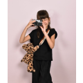 Doudou Plyšová taška cez rameno Leopard 30 cm