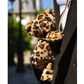 Doudou Plyšová taška cez rameno Leopard 30 cm