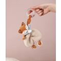 Doudou Darčeková sada Plyšová líška Timo s hrkálkou 18 cm