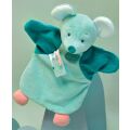 Doudou Plyšová maňuška myška 25 cm