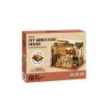 RoboTime 3D drevená skladačka Miniatúra domčeka Pekáreň