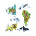 Larsen Vzdelávacie puzzle Zvieratá vo svete 28 dielikov