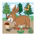 Dino Puzzle Zvieratká: Kde žijú