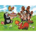 Dino Puzzle Krtko: Narodeniny 24 dielikov Maxi