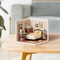 RoboTime 3D drevená skladačka Miniatúra domčeka Spálňa Sweet Dream