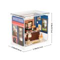 RoboTime 3D drevená skladačka Miniatúra domčeka mini Pekáreň