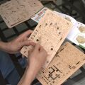 EscapeWelt 3D drevená skladačka hlavolamu Orbitálna schránka
