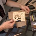 EscapeWelt 3D drevená skladačka hlavolamu Orbitálna schránka
