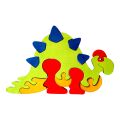 Fauna Drevené vkladacie puzzle z masívu veľký stegosaurus