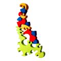 Fauna Drevené vkladacie puzzle z masívu veľký stegosaurus