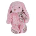 Doudou Histoire d´Ours Plyšová hračka ružový zajačik 40 cm