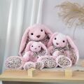 Doudou Histoire d´Ours Plyšový kamarát ružový zajačik 50 cm