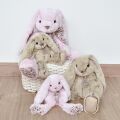 Doudou Histoire d´Ours Plyšový kamarát ružový zajačik 50 cm