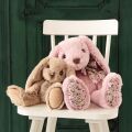 Doudou Histoire d´Ours Plyšový kamarát ružový zajačik 50 cm