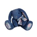 Doudou Histoire d´Ours Plyšový kamarát modrý zajačik 25 cm