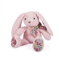 Doudou Histoire d´Ours Plyšový kamarát ružový zajačik 25 cm