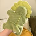 Doudou Histoire d'Ours Plyšová maňuška Dinosaurus zelený 24 cm