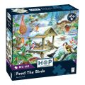 HOP Puzzle Vtáčiky v kŕmidle 250 veľkých dielikov