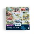 HOP Puzzle Najlepšie dopravné prostriedky 250 veľkých dielikov