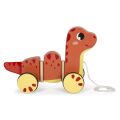 small foot Drevená ťahacia hračka Dino