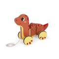 small foot Drevená ťahacia hračka Dino
