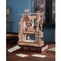 RoboTime 3D drevená mechanická skladačka Tlačiarenský lis