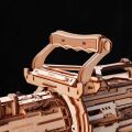 RoboTime 3D drevená mechanická skladačka Rotačný guľomet