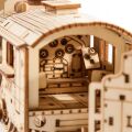 Little Story 3D drevená skladačka Parná lokomotíva