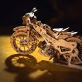 Little Story 3D drevená skladačka Speedway Bike