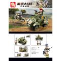 Sluban WWII M38-B0710 Malý obrnenec