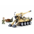 Sluban Army Model Bricks M38-B0751 Mobilní kanón 8x8 s pozemním minometem