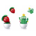 Sluban Flowers M38-B1073 Kvety s očami malé Displej 6 ks