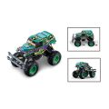 Sluban Power Bricks M38-B1161 Naťahovacie auto Bigfoot Green-Purple Speed Kixx