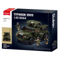 Sluban Model Bricks M38-B1179 Obrnené bojové vozidloim Typhoon VDVS v mierke 1:35